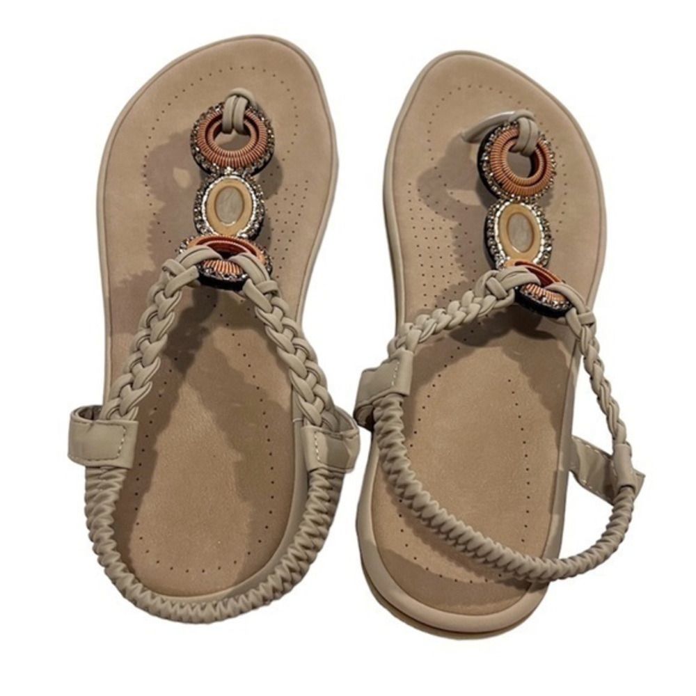 Women’s Casual Shoes Flats Sandals Beige